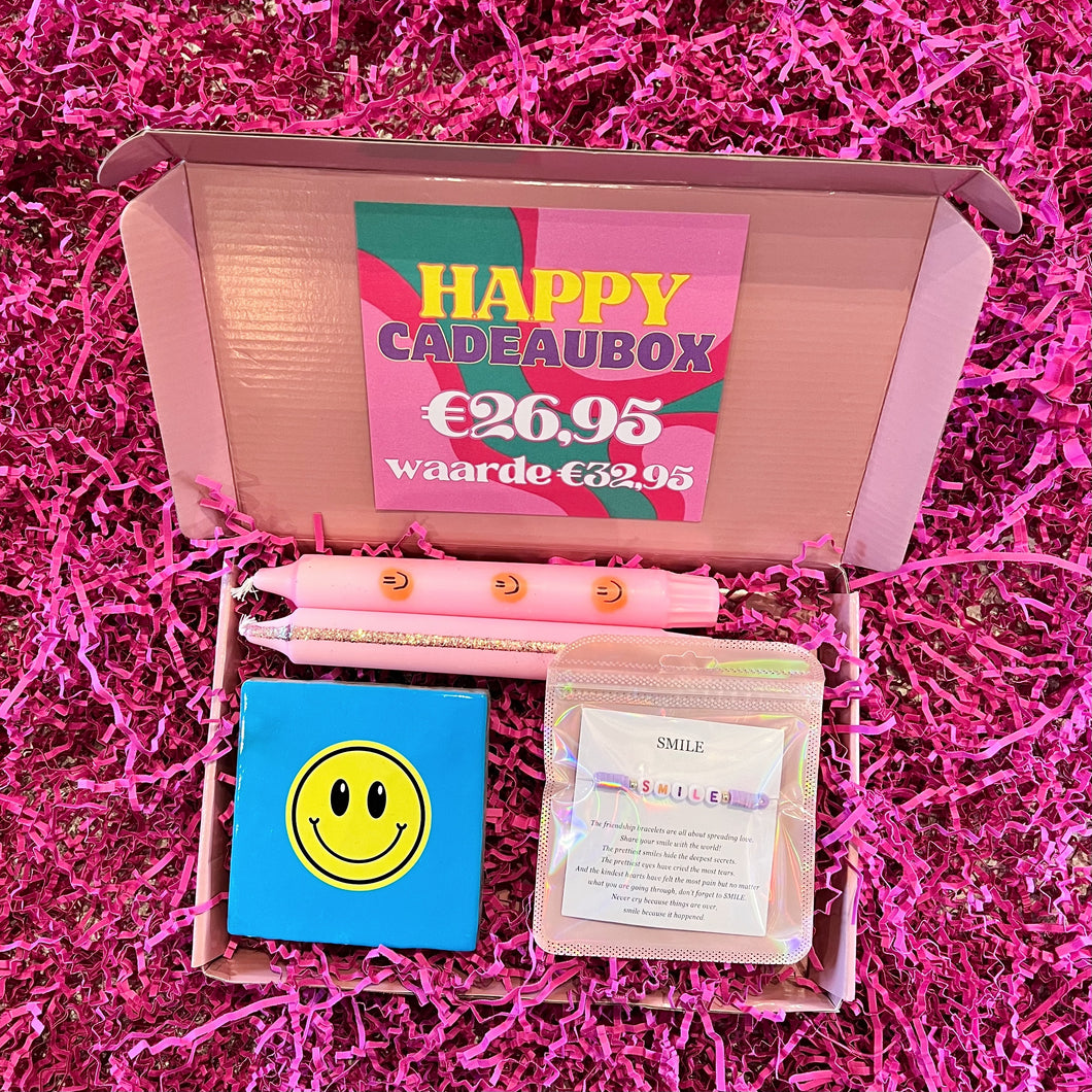 HAPPY (brievenbus) cadeaubox