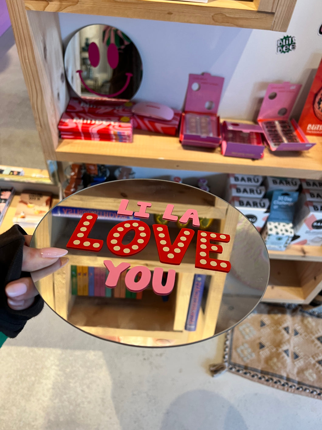 Li La Love You - Spiegel (20cm diameter)