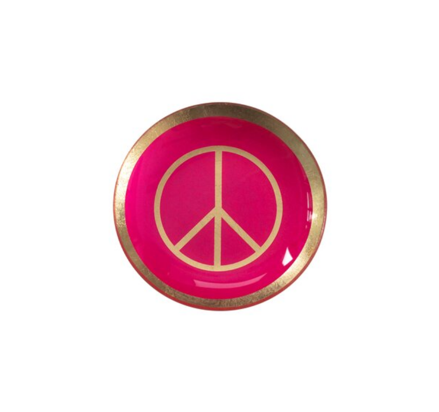Happy Plates | PEACE PINK
