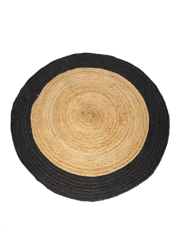 Vloerkleed rond jute (IN STORE ONLY)